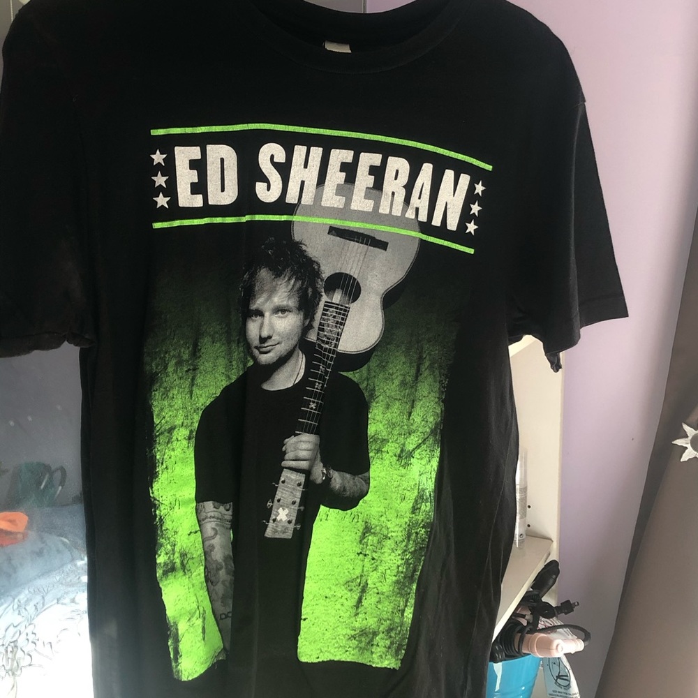 Ed Sheeran “x” concert tour T-shirt